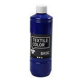 Kreativfirma Textilfarbe Farbe - Primärblau, 500 ml