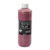 Kreativfirma Textilfarbe Farbe - Dunkelrosa, 500 ml