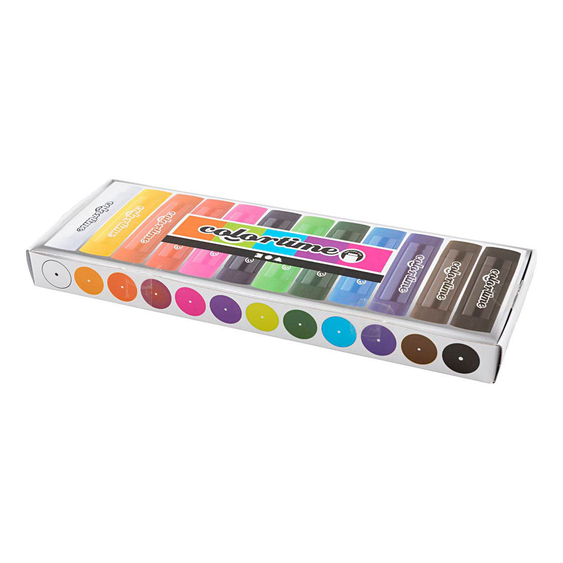 Creativ Company Soft Color Stick Chalk Color, 12st.