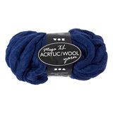 Kreativfirma XL -Garn von ACVYL Dark Blue, 15m