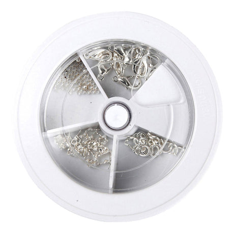 Creativ Company Schmuck Silverly Starter Set, 101dlg.