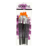 Creativ Company Gold Line Brushes Flat, 7th.