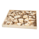 Creativ Company Ornamente, Größe 7-9 cm, Stärke 4 mm, 90 Stück 1 Box
