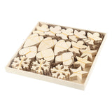 Creativ Company Ornamente, Größe 9-11 cm, Stärke 4 mm, 90 Stück 1 Box