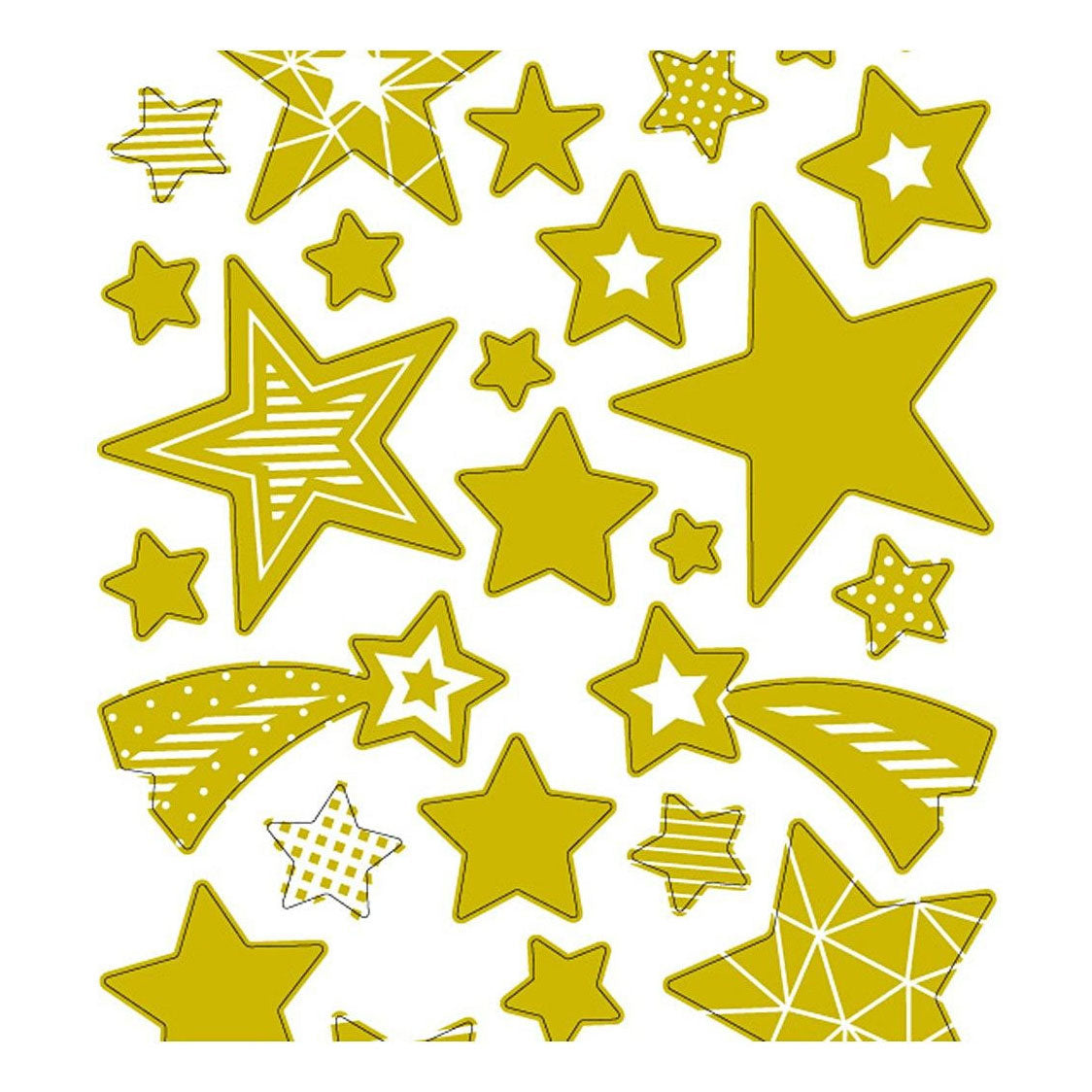 Creative Company Stickers Gold Stars, 1 Sheet