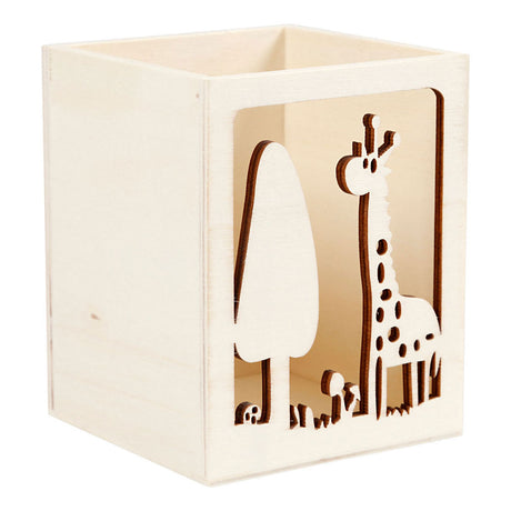 Kreativunternehmen https: www.cchobby.nl Bleistiftbox-Giraffe-10-cm-8-cm-1-Stück