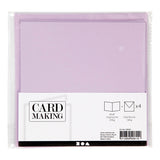 Tarjetas y sobres de Creativ Company Light Purple, 4st.