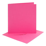 Tarjetas y sobres de Creativ y sobres Dark Pink, 4st.