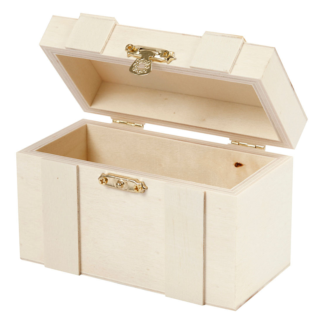 Creativ Company Wooden Treasure Chest, 12,5x7,5x6cm