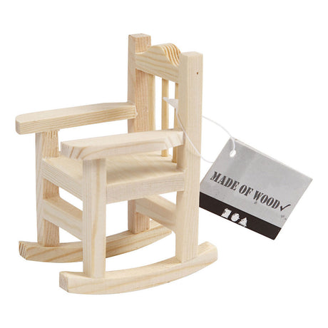 Creativ Company Wooden Mini -Schaukelstuhl