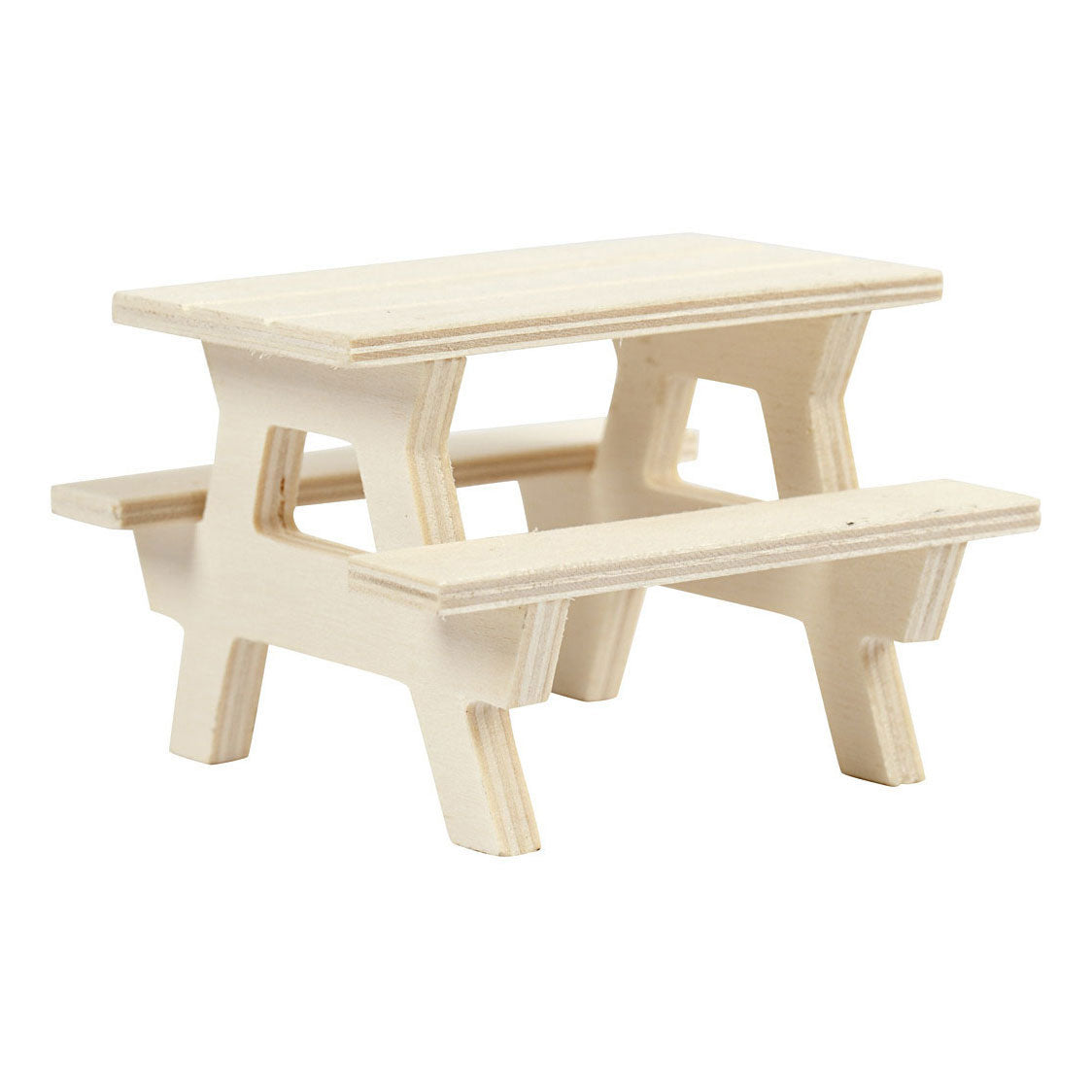 Firma Creativ Wooden Mini Picnic Table