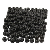 Creativ Company Wooden Beads Black, 150e.