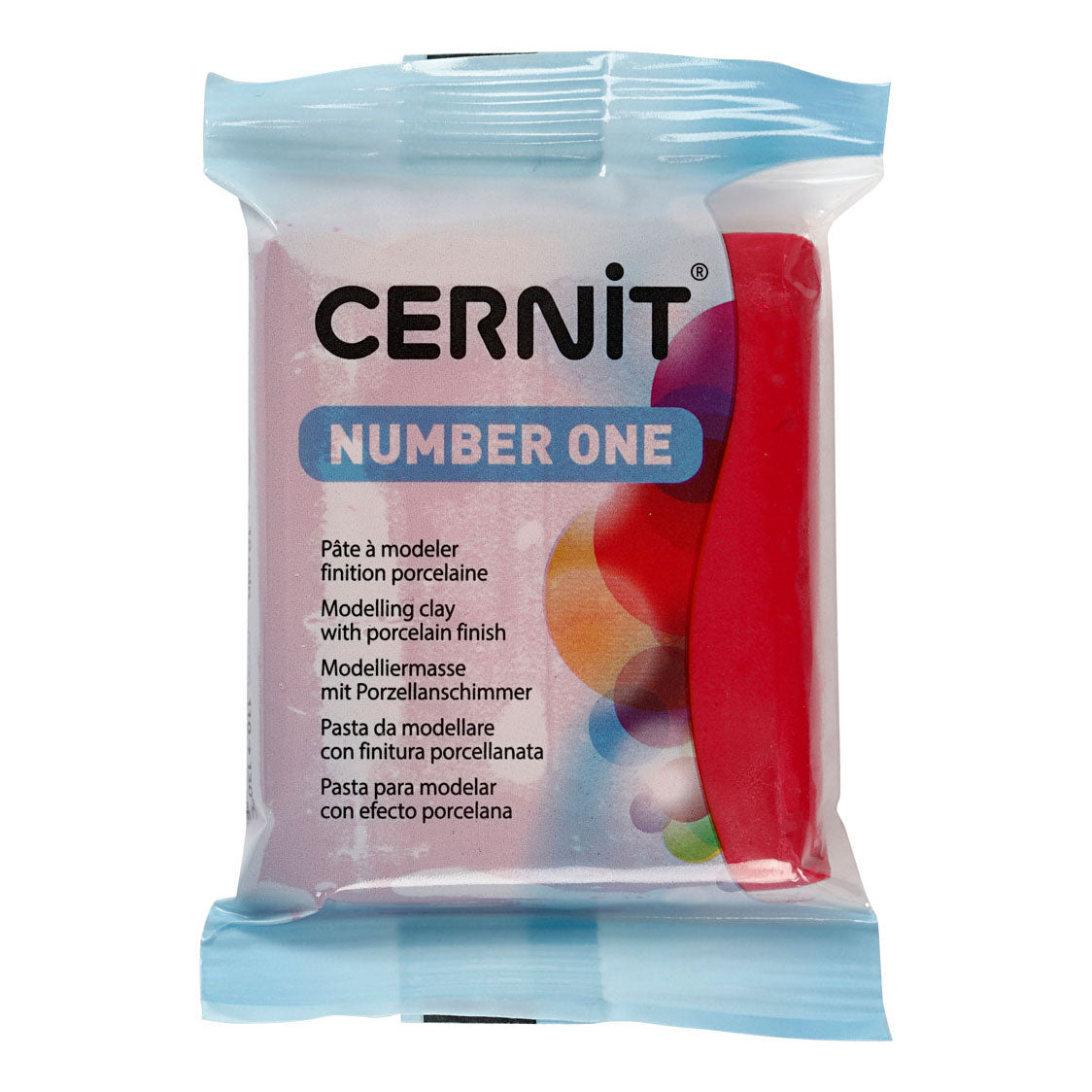 Creativ Company Cernit Mounting Klei Carmine Red, 56 grams