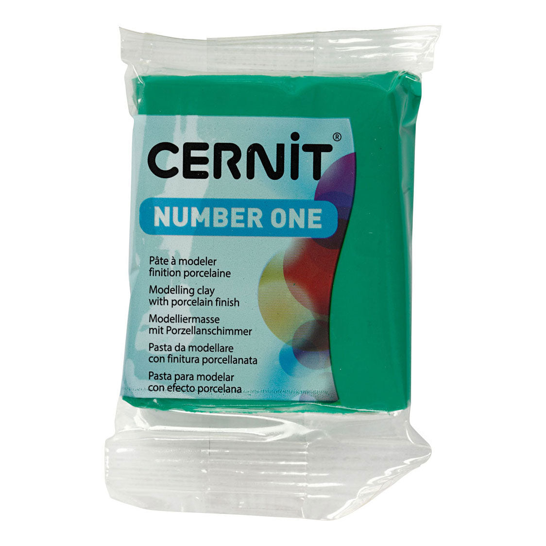 Creative Company Cernit Mountain Klei Green, 56 grammi