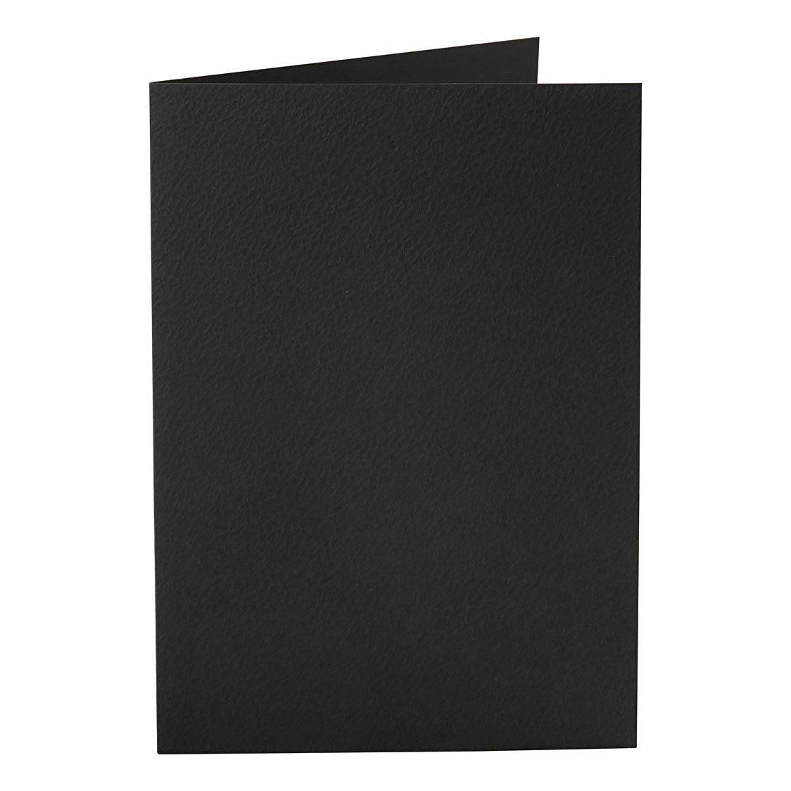 Karty firmy Creativ Black 10.5x15 cm, 10st.