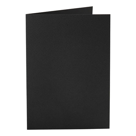 Creativ Company Cards Black 10.5x15 cm, 10st.