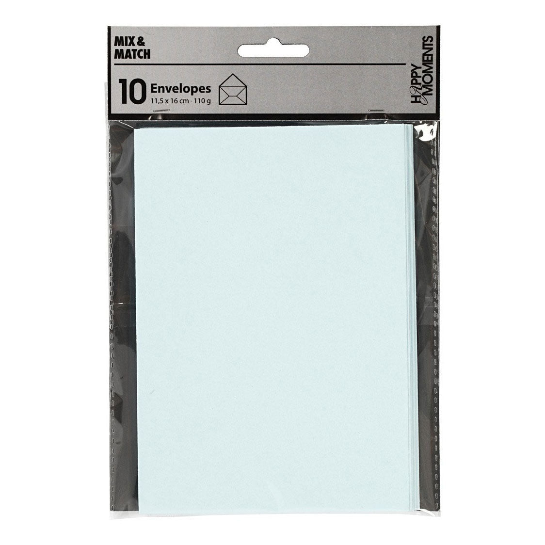 Creativ Company Envelope Light Blue, 11.5x15cm, 10st.