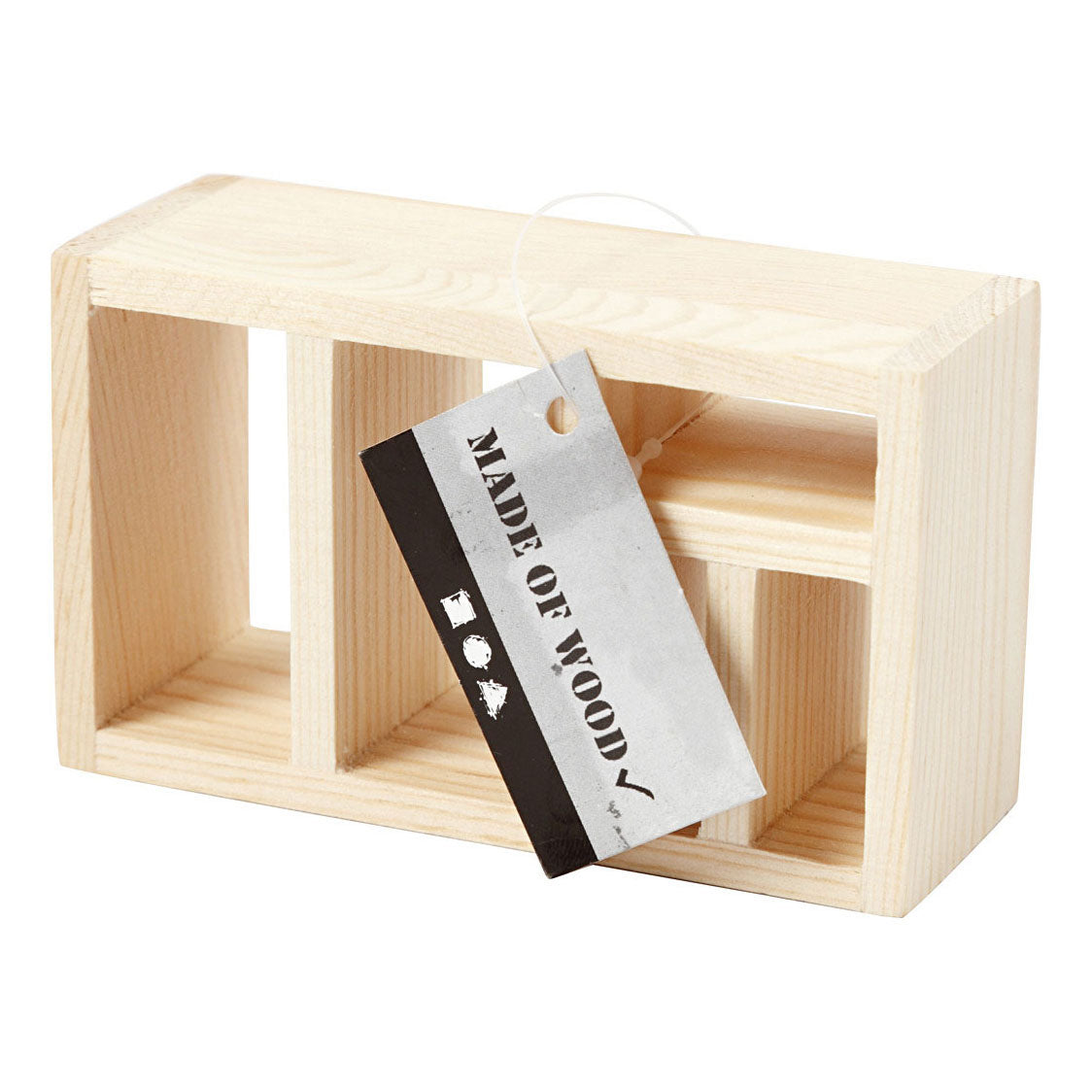 Creativ company houten mini boekenplank