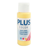 Creative Company Plus Color Acrilic Paintis Primerosis Yellow, 60ml