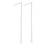 Creativ Company earrings of chain cashed in, 1 pair