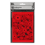 Creative Company Pattern Carton Red, 10st.