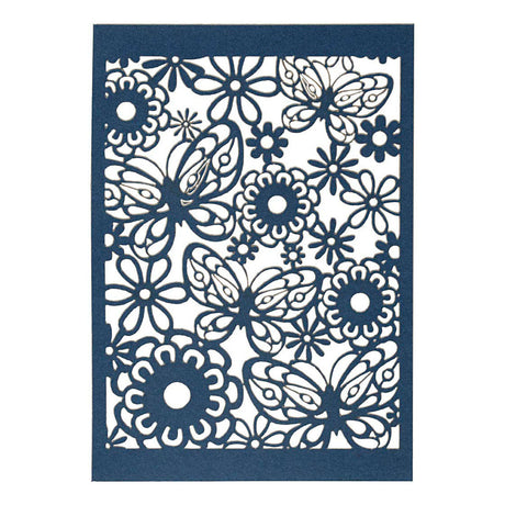 Kreativfirma Muster Carton Blue, 10st.