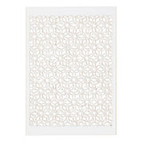 Kreativfirma Muster Carton Blume White, 10st.