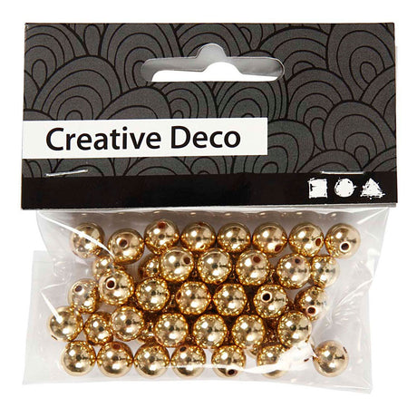 Kreativfirma Perlen Gold, 50..