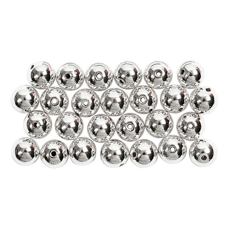 Kreativunternehmen https: www.cchobby.nl Wachsperlen-d-8-mm-Lochgröße-1-mm-Silber-50-Stück-1-Box