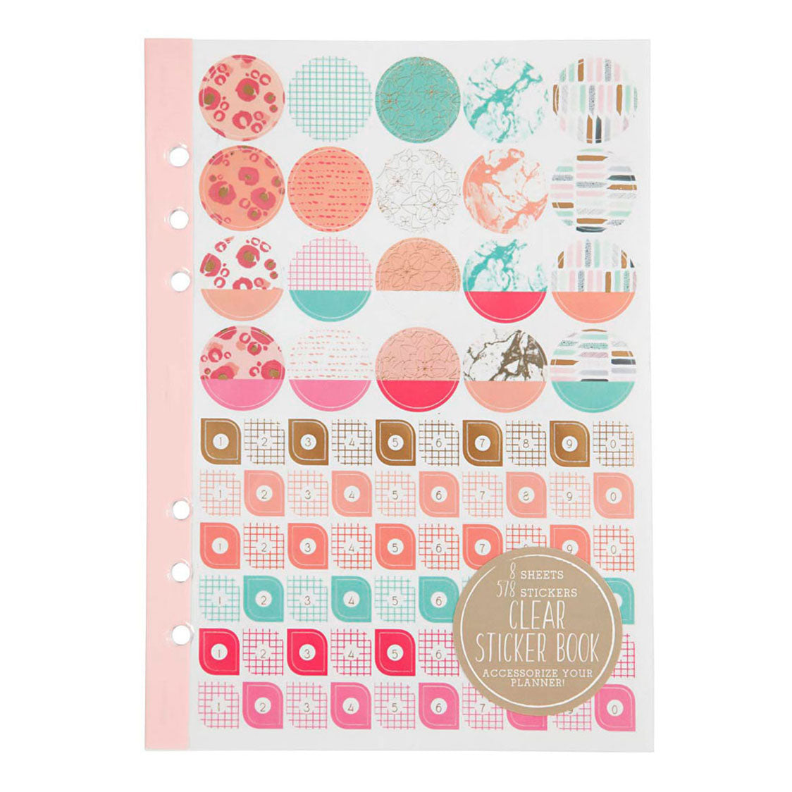 Creative Company StickerBoek Aquarel A5 per Planner, 578st.