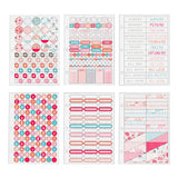 Creativ Company Stickerboek Aquarel A5 für Planer, 578st.