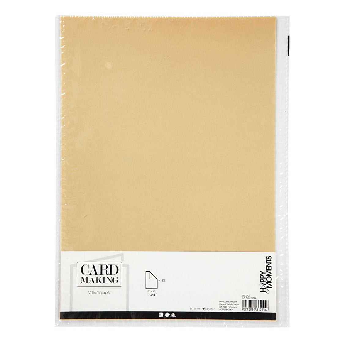 Kreativunternehmen https: www.cchobby.nl vellum paper-a4-sheet-210x297-mm-100-gr-natural-10-vel-1-doos