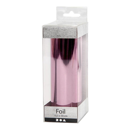 Kreativfirma Deco Foil Pink, 50 cm
