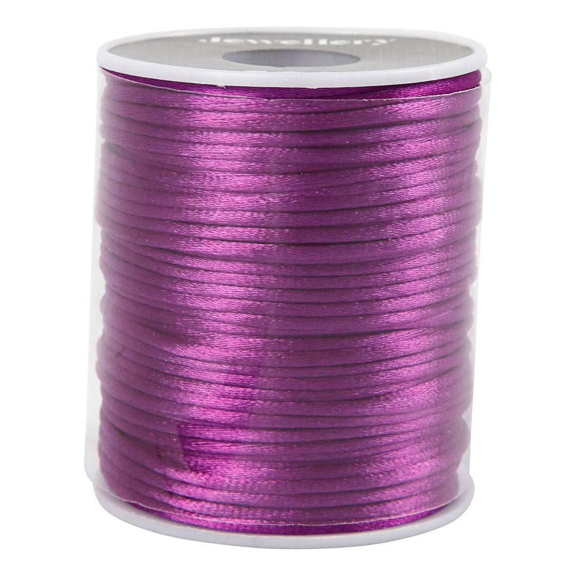 Kreativfirma Satin Cord Purple, 50 m