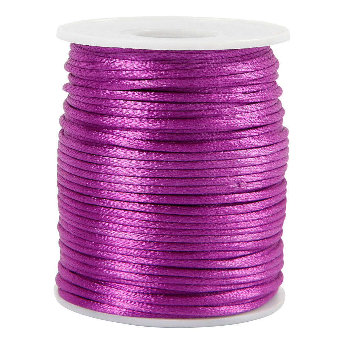 Kreativfirma Satin Cord Purple, 50 m