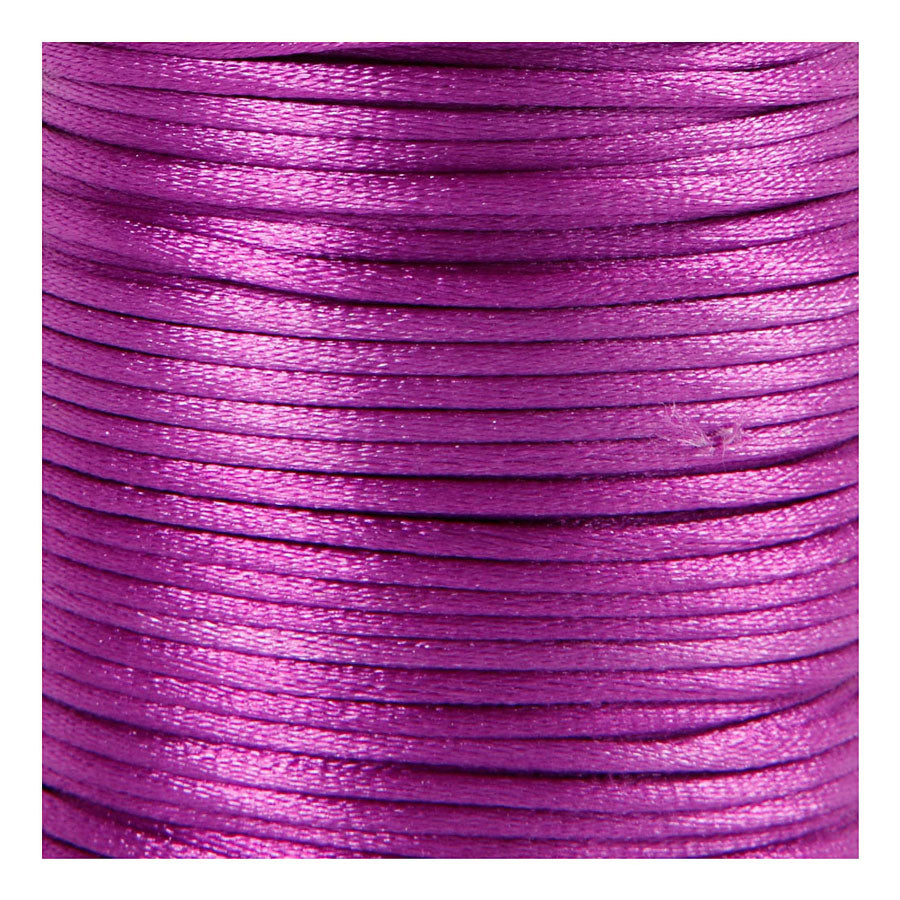 Kreativfirma Satin Cord Purple, 50 m
