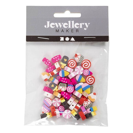 Creativ Company Figurenperlen Bonbons, 60 Stk.