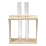 Creativ Company Holzregal mit Reagenzgläser, 3DLG.