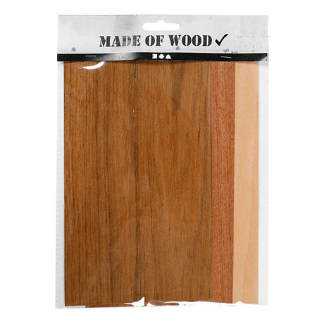 Creativ Company CC Holzfurnier 12x22x0,75 cm 3 Blatt