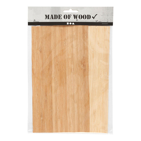 Kreativfirma Bamboo Veneer, 2 Blätter