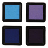 Creativ Company Stampe Tinte Blue Töne lila, 4st.