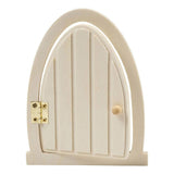 Creative Company Wooden Miniature Door con cardini, 13x10cm