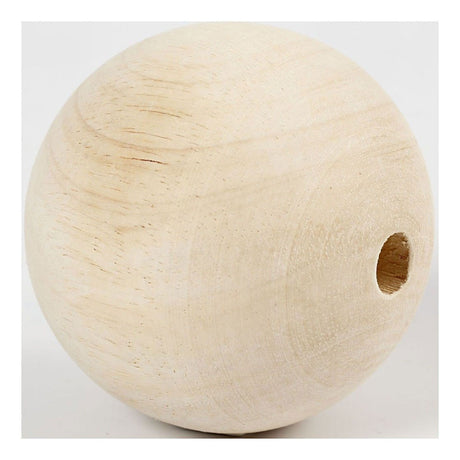 Creativ Company Holzperle 80 mm Lochgröße 12 mm