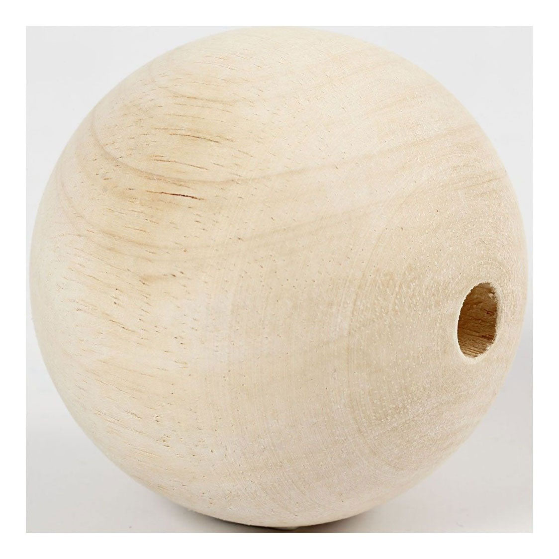 Creativ Company Holzperle 80 mm Lochgröße 12 mm
