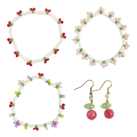 Creativ Company Mini Hobbyset Schmuckarmband und Ohrring