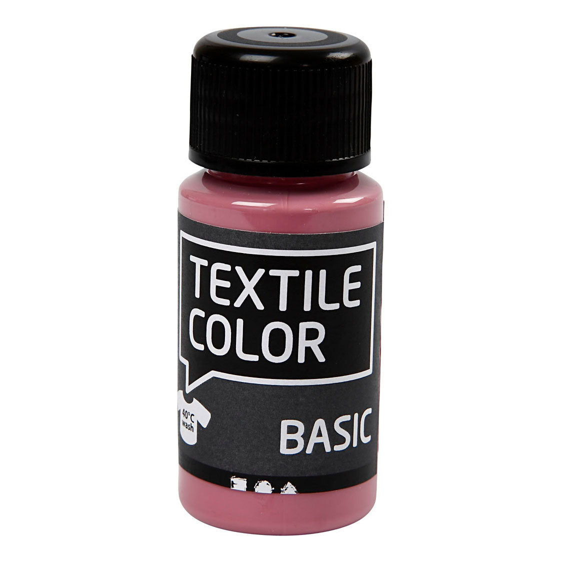 Kreativfirma Textilfarbe Semi -Covering Textile Paint - Dark Pink, 50 ml