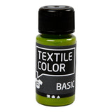 Kreativfirma Textilfarbe Semi -Covering Textil Paint - Kiwi, 50 ml