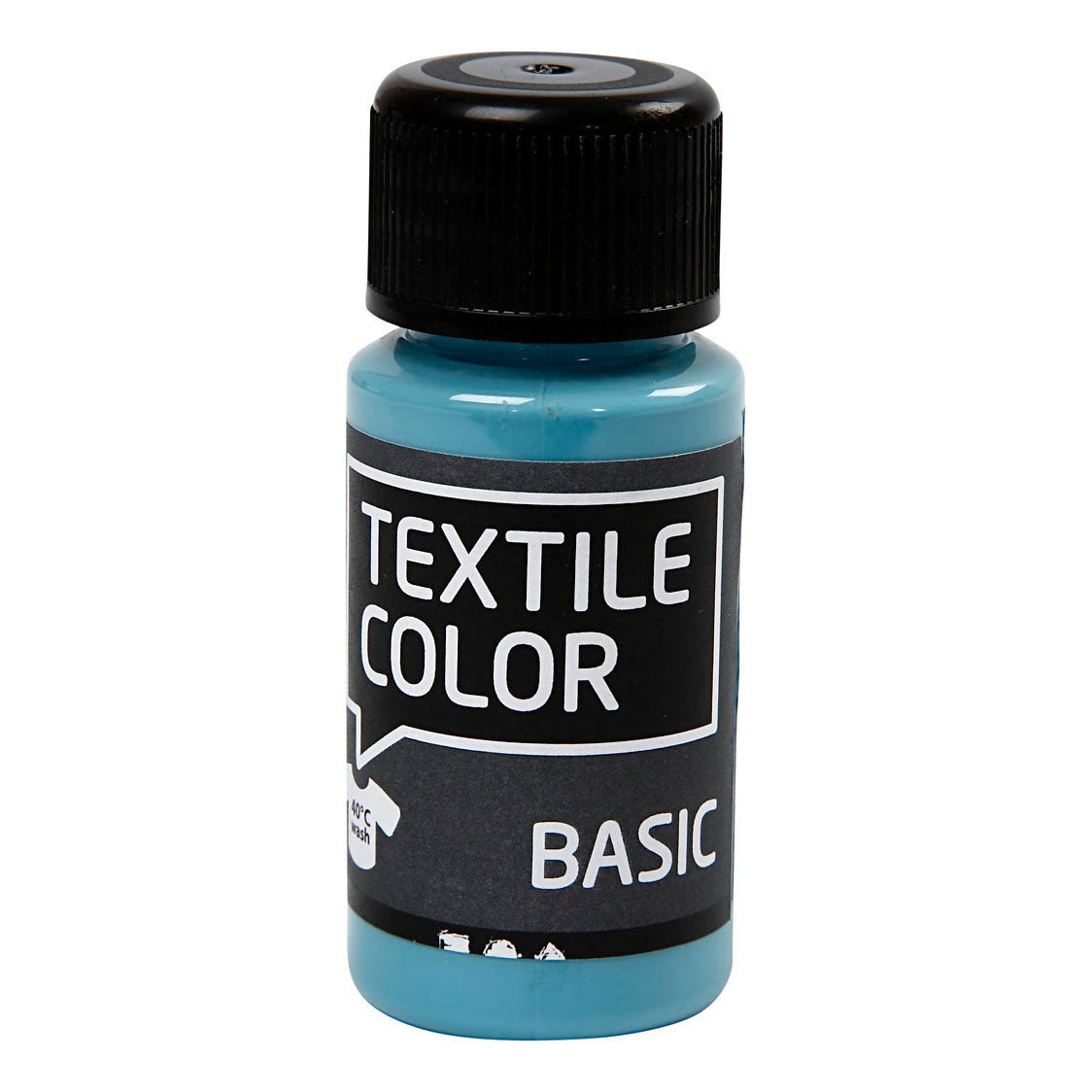 Kreativfirma Textilfarbe Semi -Covering Textil Lack - Taube Blau, 50 ml