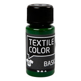 Kreativfirma Textilfarbe Semi -Covering Textil Lack - Grasgrün, 50 ml