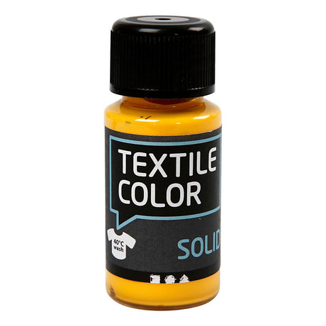 Kreativfirma Textilfarbe - Bekämpfung Textilfarbe - Geel, 50 ml